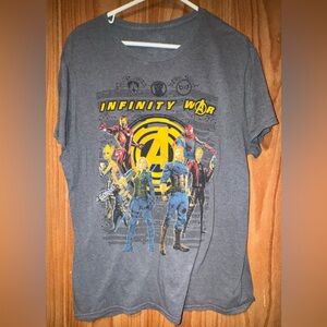 Avenger Gray Infinity War T-Shirt